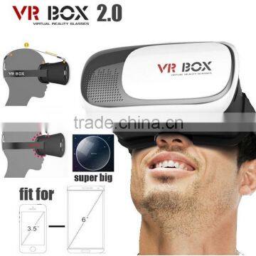 3D vr Case 2016 New Premium vr Case for 3d Movies / vr Headset With Remote Bluetooth Control / vr Box OEM
