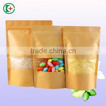 The sealing bag/bread paper bag with window