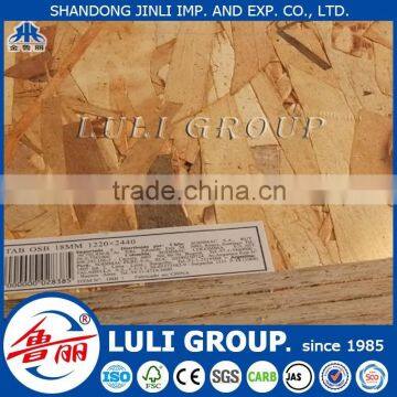 12mm 15mm 18mm osb board price with high quality from shandong LULI GROUP China