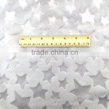 2016 SGS Checked Comfy Polyester Soft Star Short Velboa photo-4