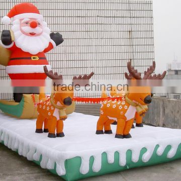 Hola inflatable santa claus/inflatable christmas santa claus/inflatable christmas