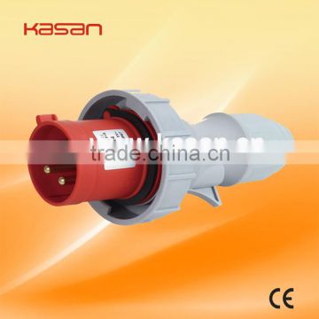 IP67 Waterproof Industrial Plug 380V,16A,red