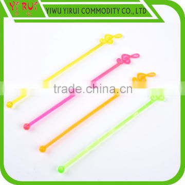 fantastic music shape plastic coffee stirrers for barware