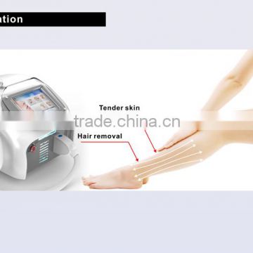 Promotion Price: Price:Portable powerful 808nm diode laser permanent hair removal machine with CE approved--DIDO-II