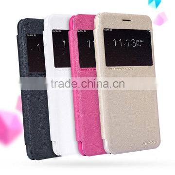 QUALITY FLIP LEATHER CASE FOR VIVO Y67 V5 NILLKIN Luxury Ultra Thin Sparkle Smart Flip PU Case Cover For MOTO XT1662