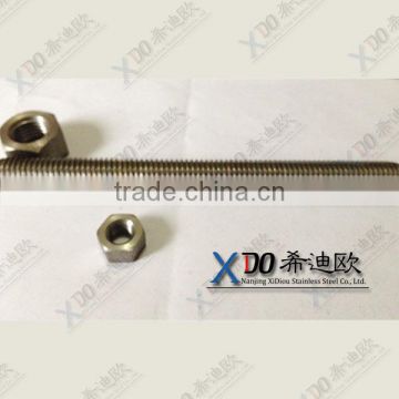 Alloy 59 UNS N06059 EN 2.4605 thread rod M16*3000