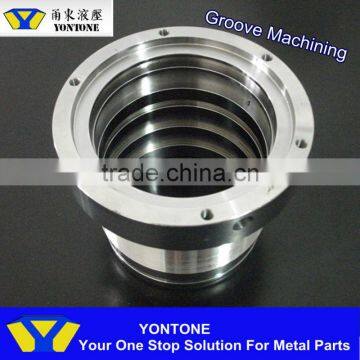 YONTONE! Ningbo Factory Aluminium Iron Steel Brass Magnesium precision CNC Lathe Machine Parts