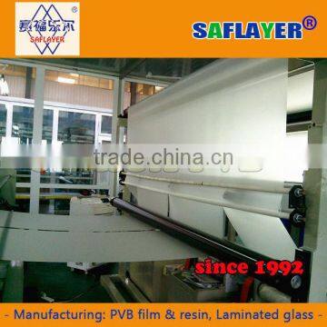 12mm float glass with clear PVB FILM for Laminated safety Glass