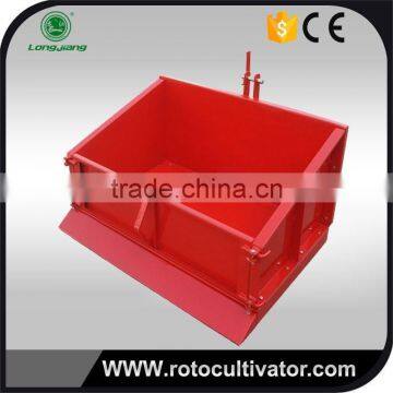 Steel tractor transport box