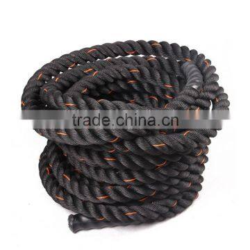 Black Polydacron Training Ropes/Battle Ropes