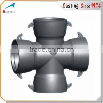 OEM custom cast iron socket cross casting