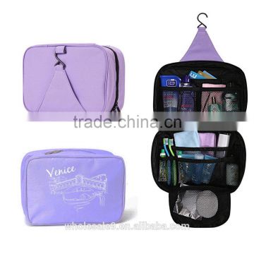 Portable Multi-functional Waterproof Hanging Toiletries Travel Make-up Wash Cosmetic Bags Storage Cases