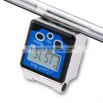 Magnets and Spirit Level +/-180 Degree (0~360degree) Range +Data HOLD Function Digital 360 Degree Bevel Box / Inclinometer photo-3