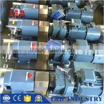 Industrial Tomato Sauce Gear type Stainless Steel Rotor Pump