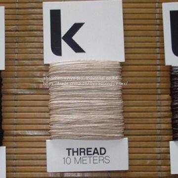 linen waxed  threads