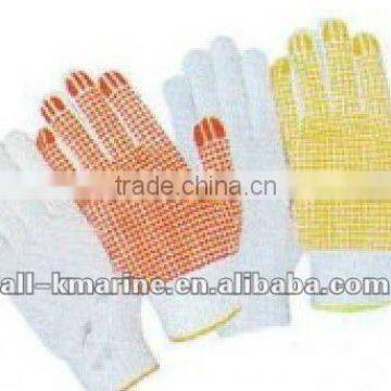 Non-slip Dots Cotton Working Gloves