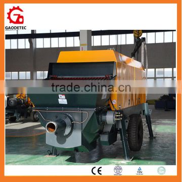 S Valve Small Portable Electric Concrete Pump