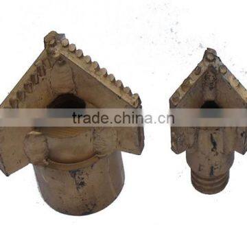 Three wings drag bits tungsten carbide drag bit