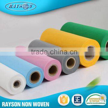 Affordable 100% Polypropylene Non Woven Spunbond Processed Fabric Textiles