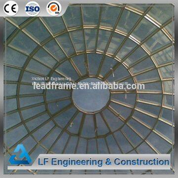 High Standard Galvanized Steel Space Frame Dome Skylight photo-4
