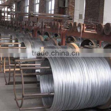 Galvanized steel wire for ACSR