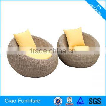 Outdoor furniture wicker garden coffee chair