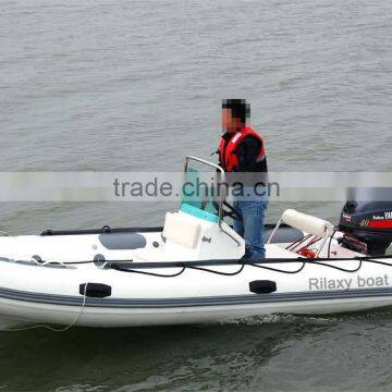 4.8m Rigid Hull Boat Fiberglass photo-5