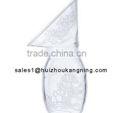 Silicone Breast Pump For Breastfeeding With Lid photo-5