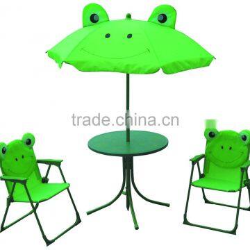 Hot selling kids folding chair umbrella and table used for garden and beach