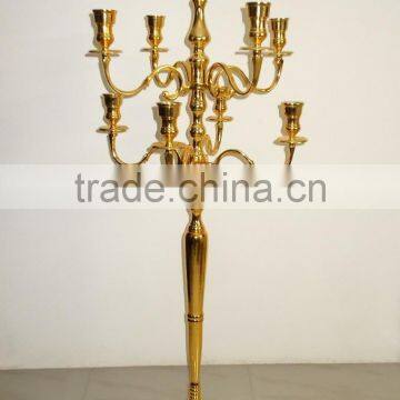 New Arrival ! Gold Candelabra, gold Candelabra For Wedding Table,