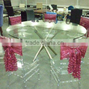 Factory Price Tempered Glass Folding for Dining Tables photo-3