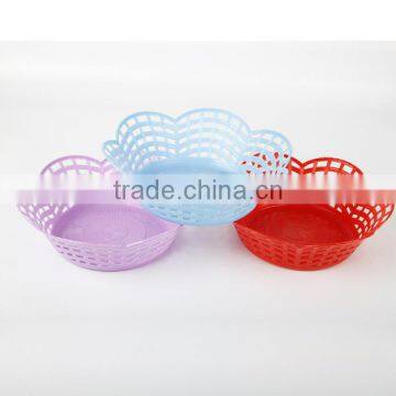OEM multi-function plastic fruit baskets for storage