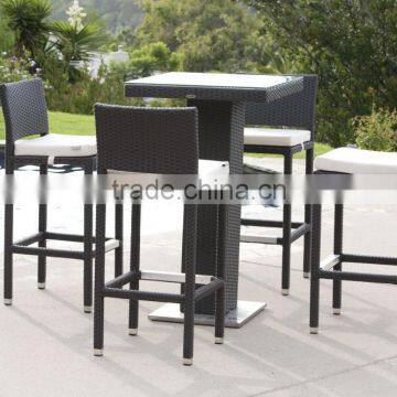 2017 Sigma SGS Tested Trade Assurance Led Rattan High Top Bar Tables and Chairs photo-2