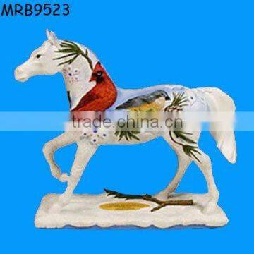 Hand painting decorative Outdoor Horse Statues