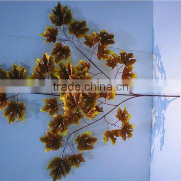 Home and outdoor garden table wedding christmas decoration 60cm or 2ft Height artificial colorfully maple leaf E06 0644