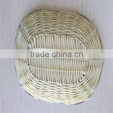 Hot Sale Handmade Plastic Rattan Bread Basket photo-2