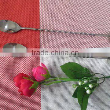 Stainless Steel Bar Spoon Cocktail Spoon Twisted Handle Spoon photo-2