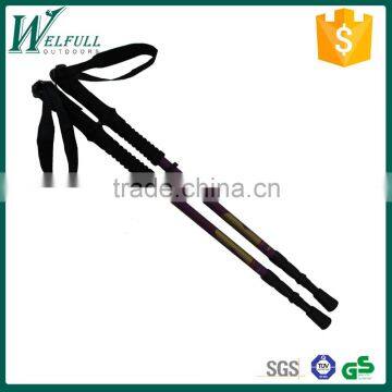 Trekking poles with internal lock, ALU, super long EVA , 3 sections, SZ15342