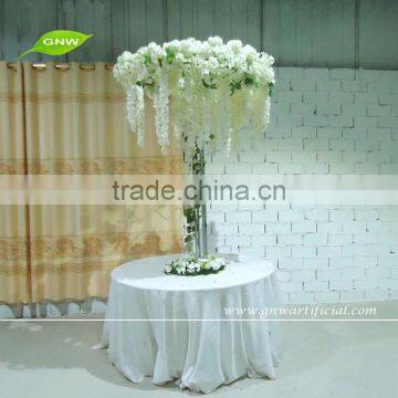 GNW 5ft High Wisteria Flower Artificial Wedding Table Tree Centerpieces White Tree Wedding Decor photo-4