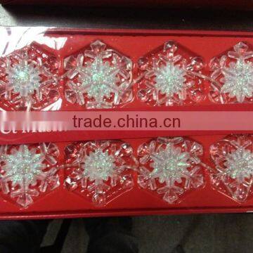 Plastic LED 7colors Changing Snowflake Music Changing Led Strip Light photo-3