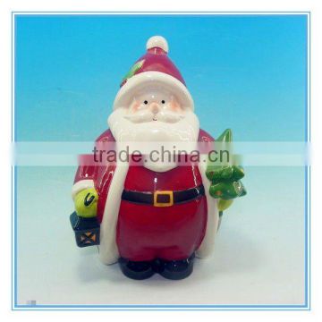 Good quality christmas claus cookie jar