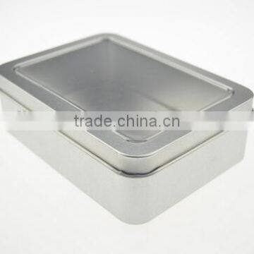 PVC Clear Window Metal Tin Box photo-2
