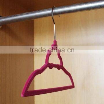 Flocking Hanger Baby Clothes Display Hanger photo-4