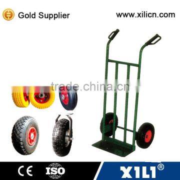 Multifunctional hand truck wheels air or solid or pu foamed.