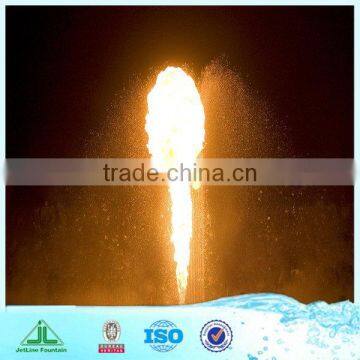 Outdoor Fountain, Water Combined With Fire photo-6
