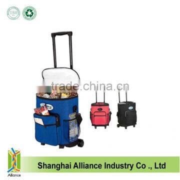 US Market High Quality Large Trolley Cooler Bag For Foods Or Cans