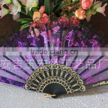 Spanish Style Lace Plastic Hand Fan photo-4