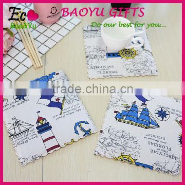 Fashion Creative Dinner Table Napkin Linen Cotton Folding Design Interfold Napkin