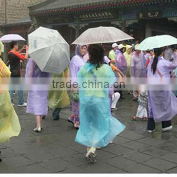 PVC fashion rain coat rain coat