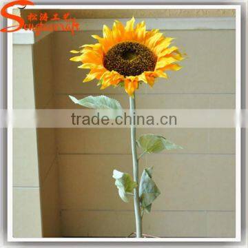 Hot Sale Manufacturing Waterproof Artificial Sunflower Decoration for Home photo-5
